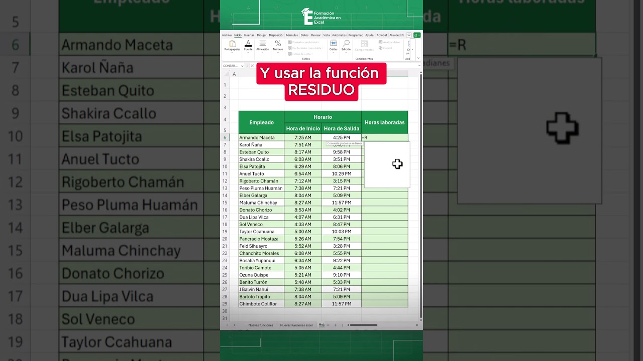 a cuanto se paga la hora de formación