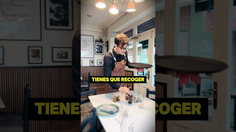 a partir de que edad se puede ser camarero