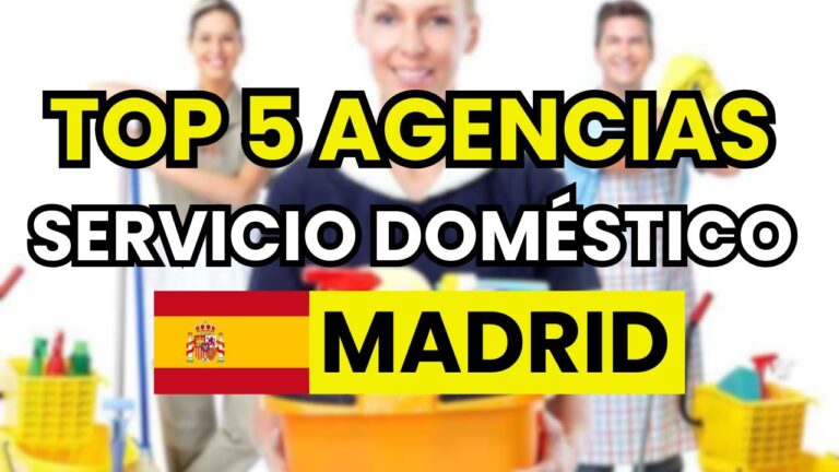 agencias de empleo de servicio domestico en madrid