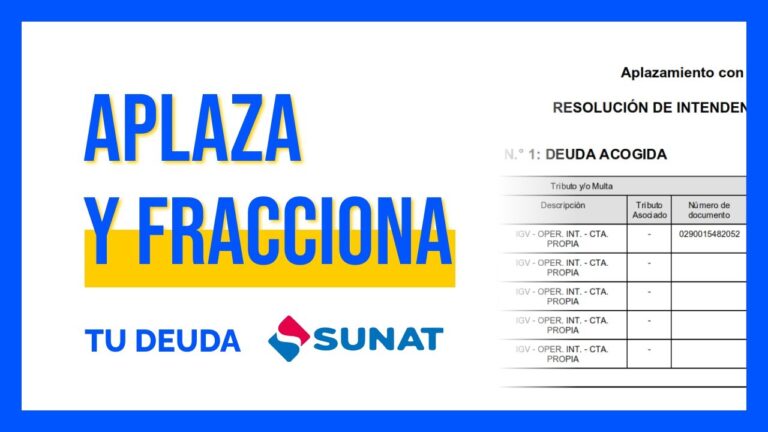 aplazamiento y fraccionamiento de la deuda tributaria