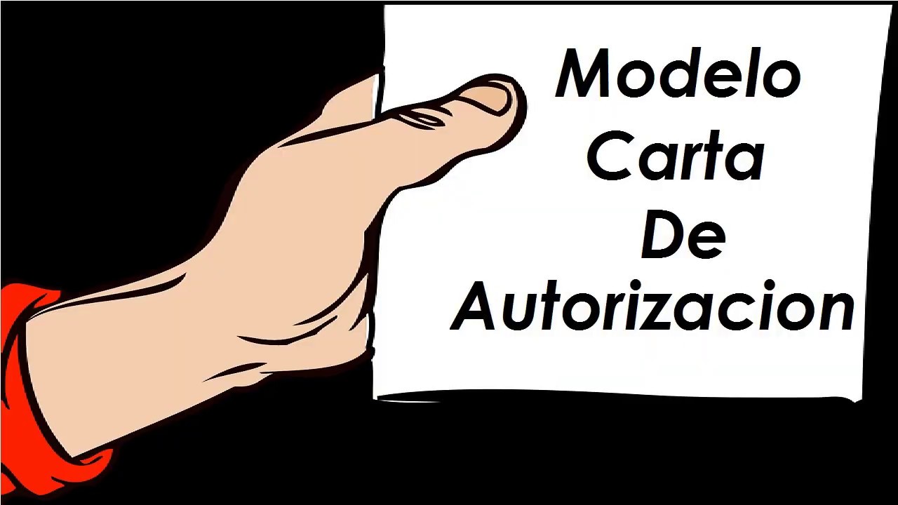 autorizacion para actuar en nombre de otra persona