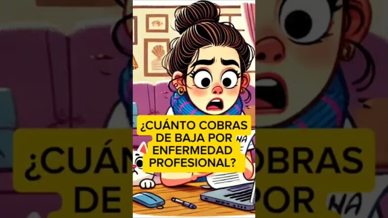 baja por enfermedad profesional cuánto se cobra