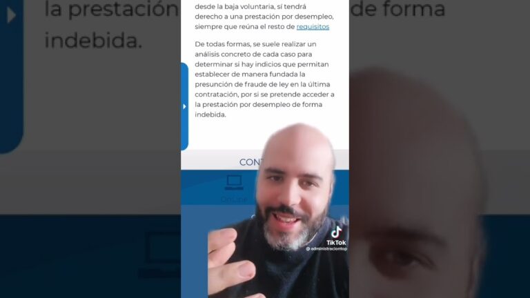 baja voluntaria en periodo de prueba paro