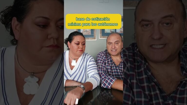 base de cotizacion minima autonomos