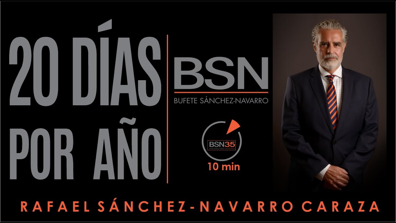 calcular finiquito 20 dias por año trabajado