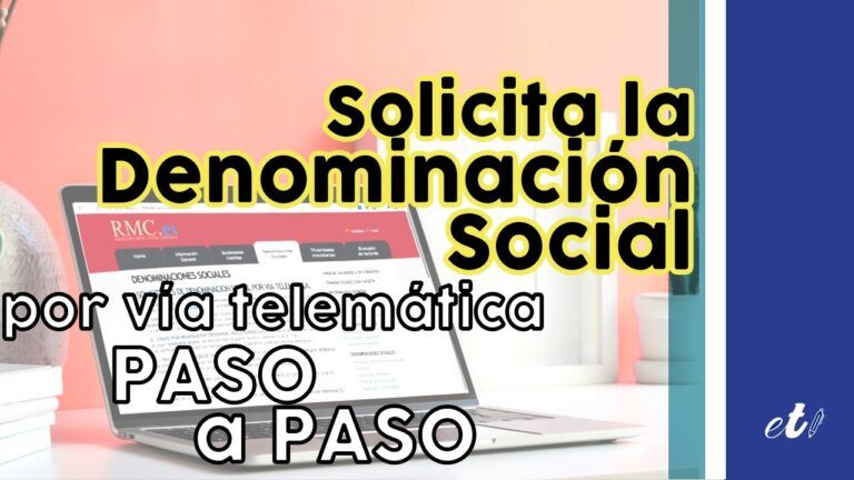 cambio de denominación social registro mercantil
