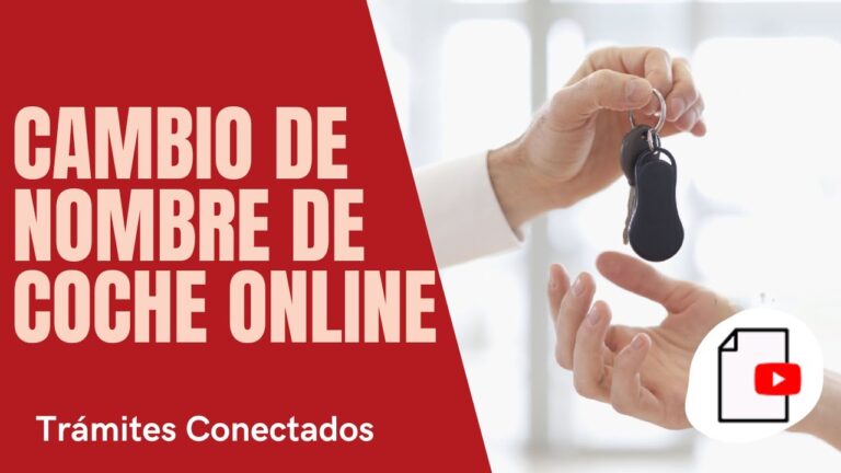 cambio de nombre coche sin el titular