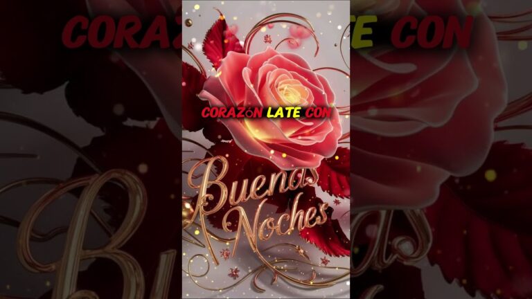 carta de buenas noches para una persona especial