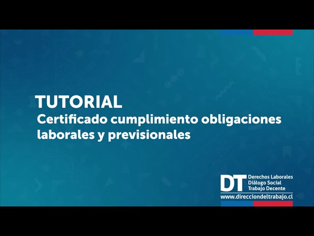 certificado de no tener trabajadores a cargo