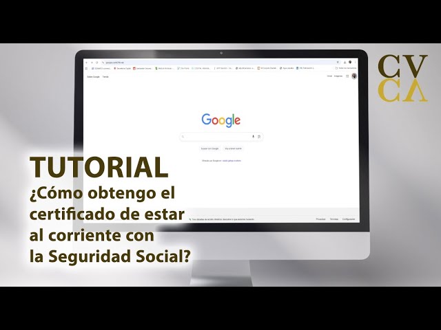 certificado estar al corriente seguridad social art 42