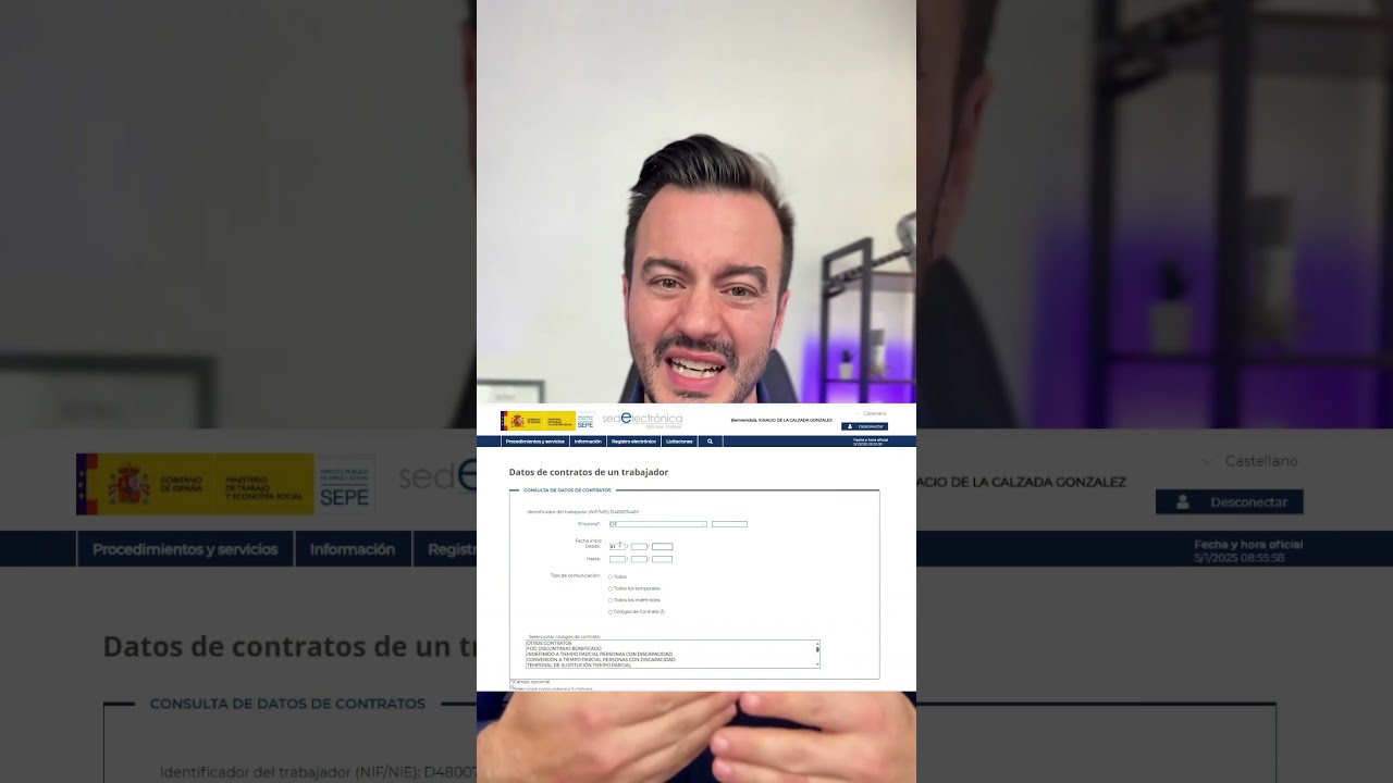 como acceder a mi contrato de trabajo