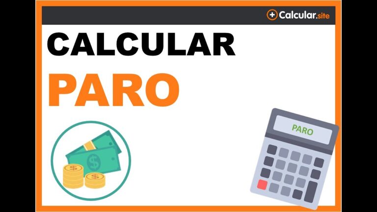 como calcular cuanto me corresponde de paro