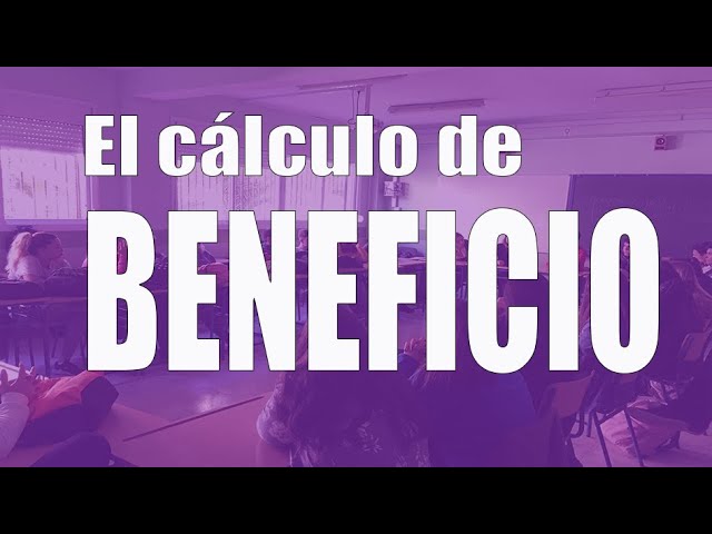 como calcular el beneficio anual de una empresa