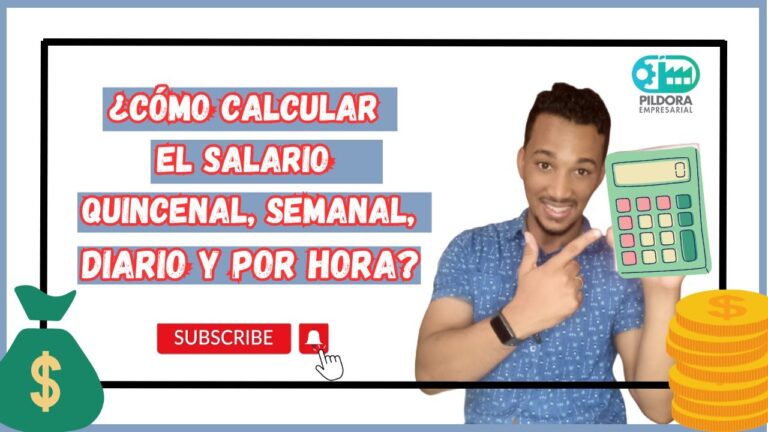 como calcular el salario diario por hora