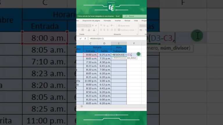 como calcular las horas trabajadas al año