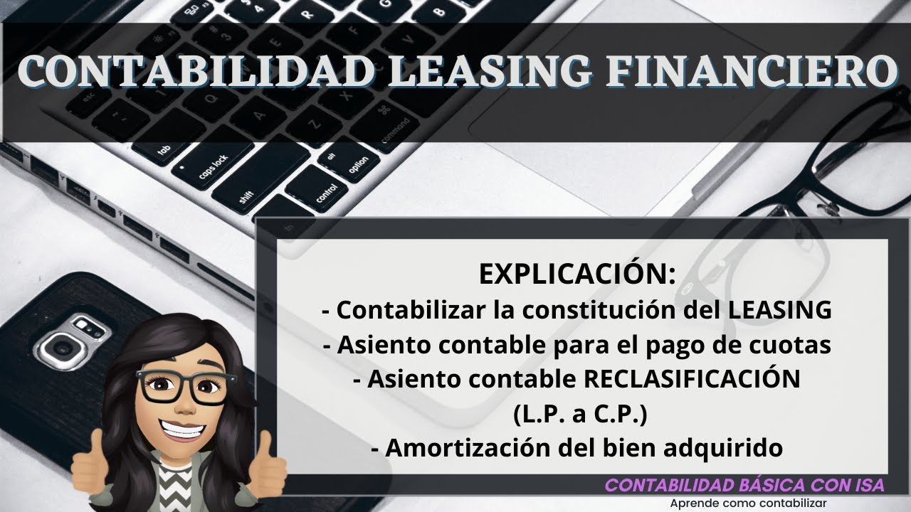 como contabilizar un leasing financiero vehiculo