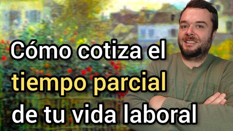 como cotiza un contrato a tiempo parcial