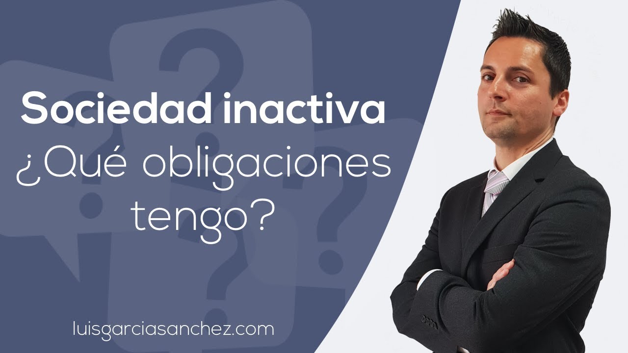 como dejar inactiva una sociedad limitada