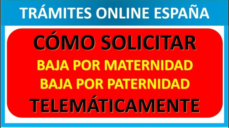 como gestionar la baja por paternidad