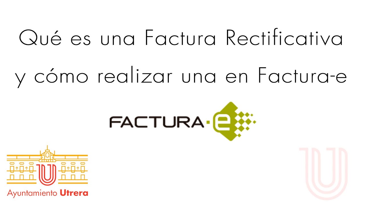 como hacer factura negativa en facturae