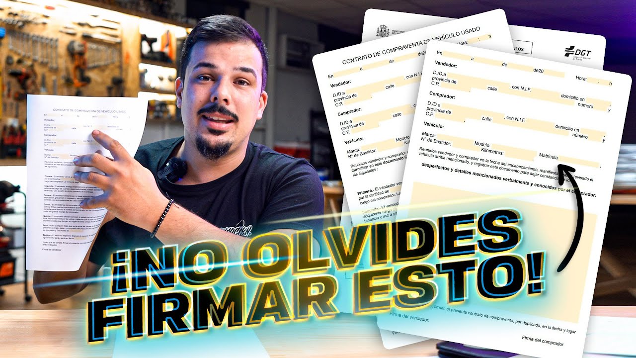 como hacer un contrato de compraventa de vehiculos
