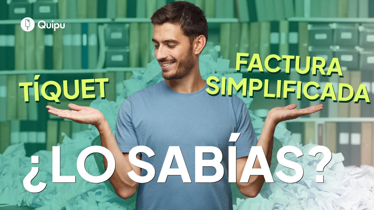 como hacer una factura simplificada