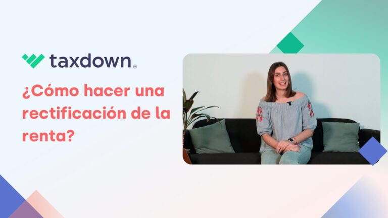 como hacer una rectificacion de la renta