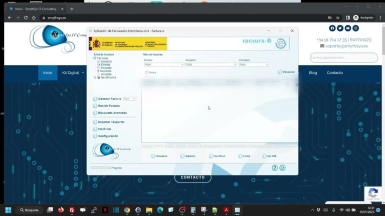como modificar una factura emitida en facturae