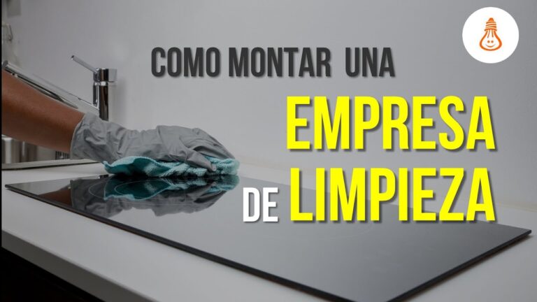 como montar una empresa de limpieza en españa