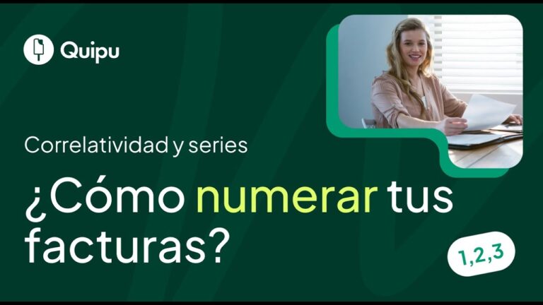 como numerar las facturas de autonomo