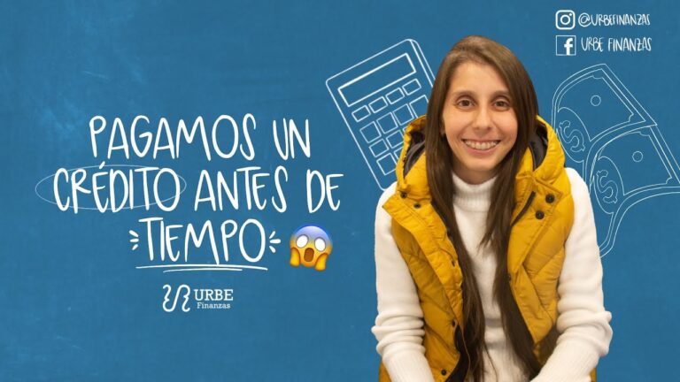 como pagar un prestamo antes de tiempo