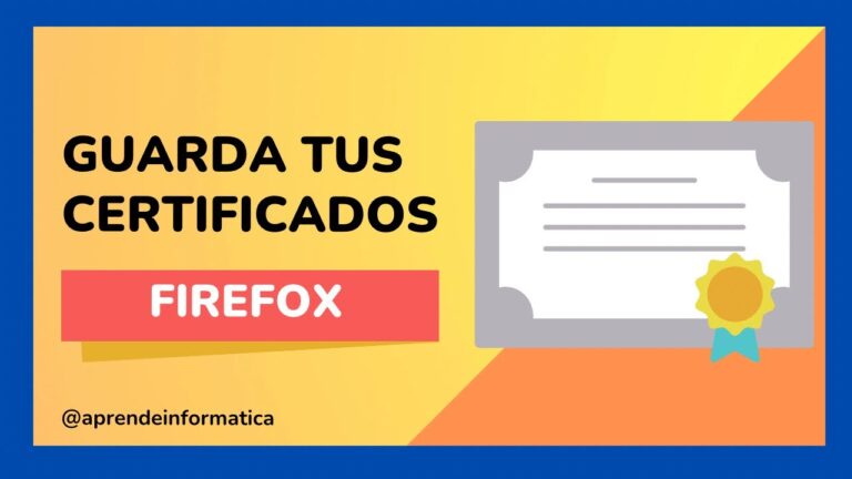 como pasar certificado digital de chrome a mozilla