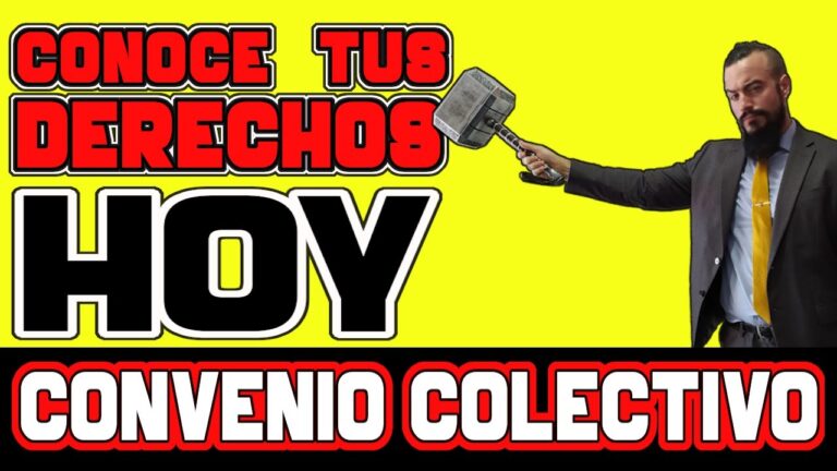 como puedo averiguar cuál es mi convenio colectivo