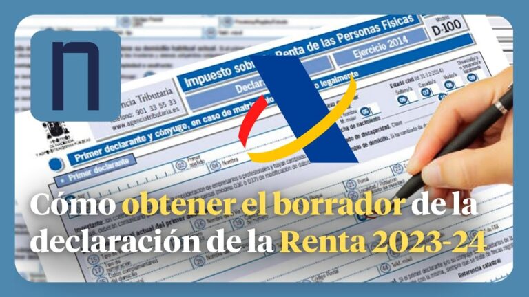 como puedo pedir el borrador dela renta