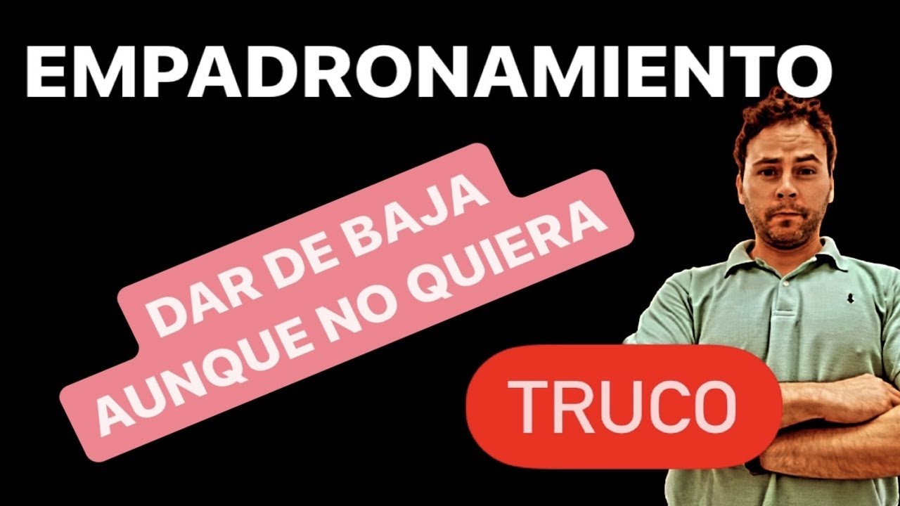 como quitar gente empadronada en mi casa