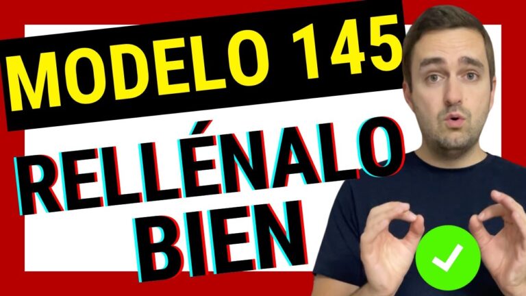 como rellenar modelo 145 soltero sin hijos