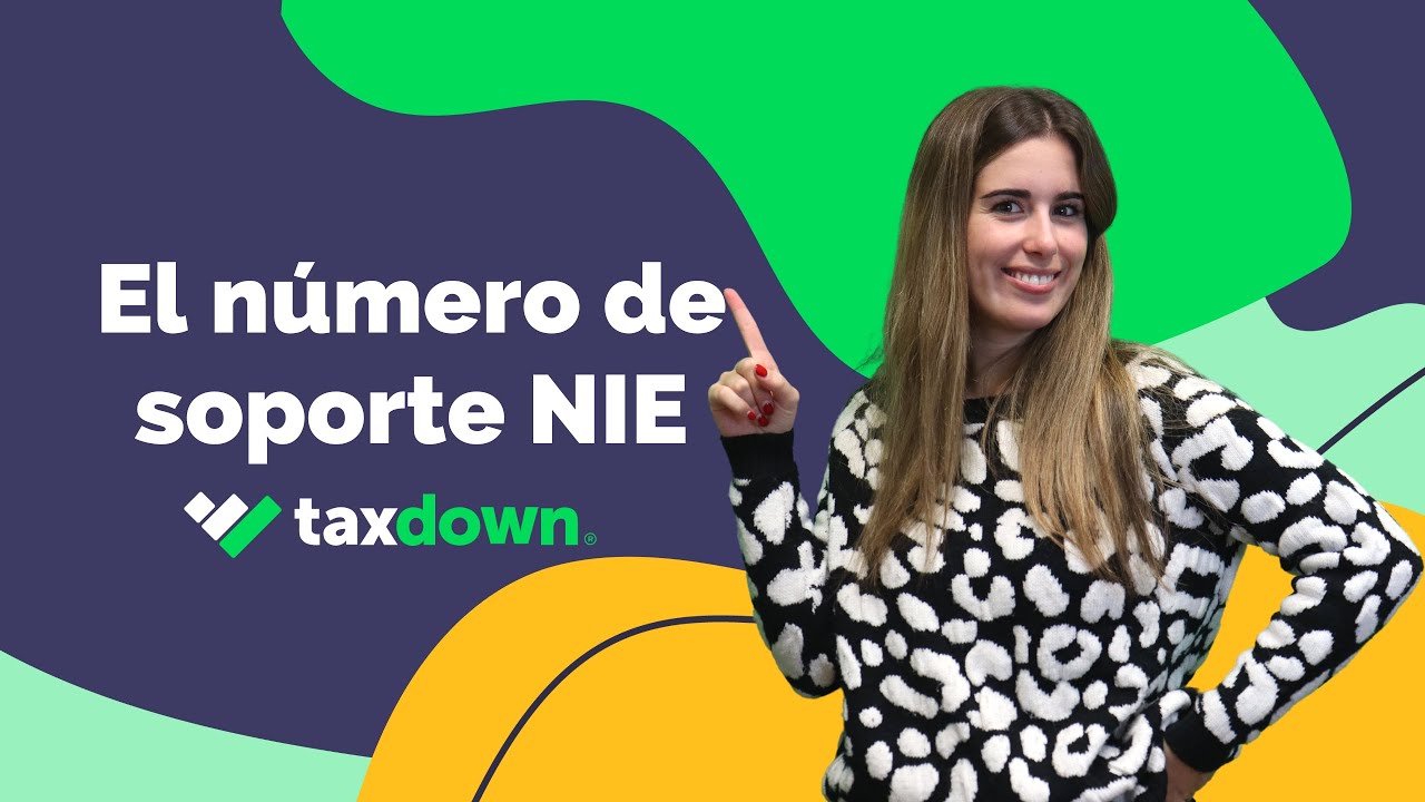 como saber el numero de soporte del nie