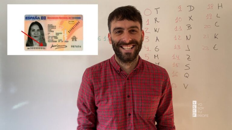 como saber la letra del dni de una persona