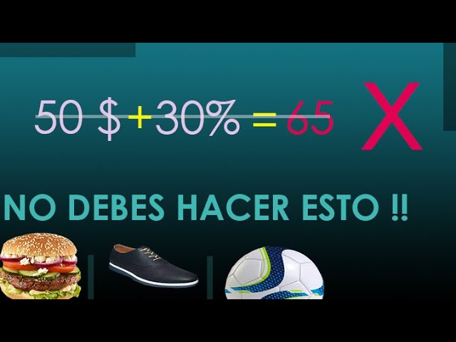 como saber que precio poner a un producto