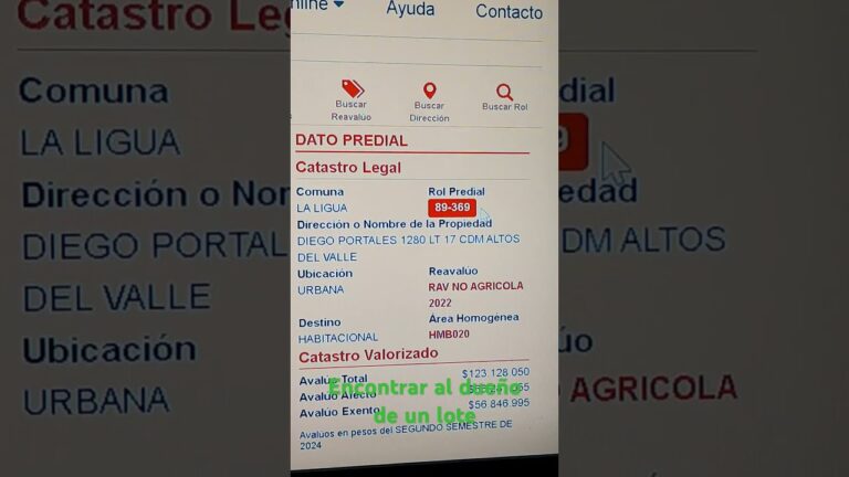 como saber quien es el propietario de un local