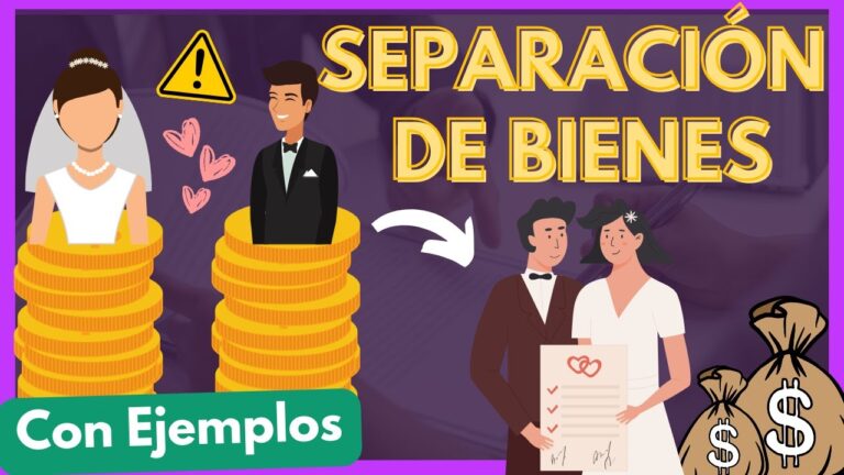 como saber si estoy casado con separacion de bienes