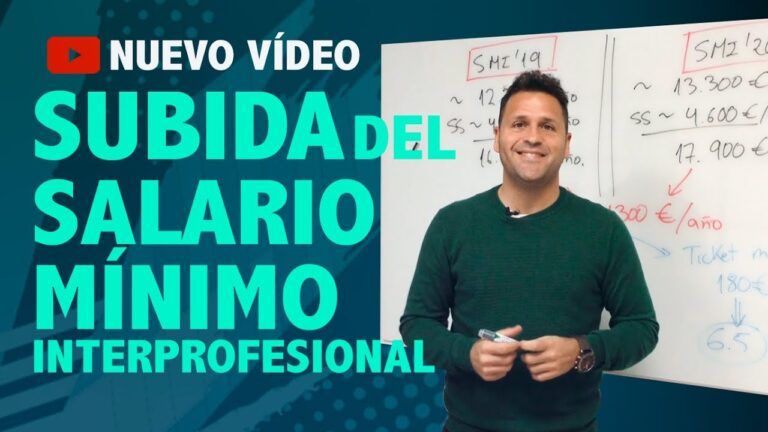 como saber si me afecta la subida del salario mínimo