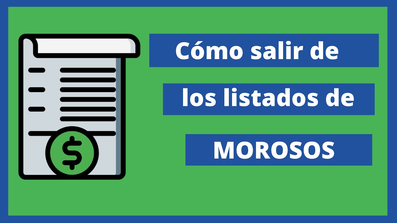 como salir del fichero de morosos sin pagar