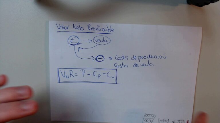 como se calcula el valor neto contable