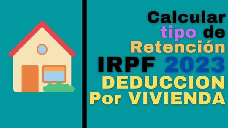 como se calcula la deduccion por vivienda habitual