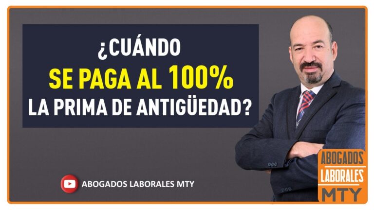 como se paga la antiguedad en una empresa