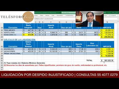 como se paga la indemnización por despido