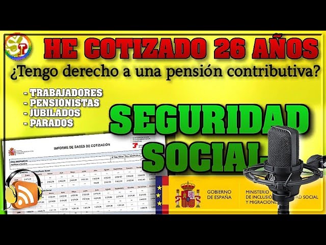 con 26 años cotizados que pension me quedaria