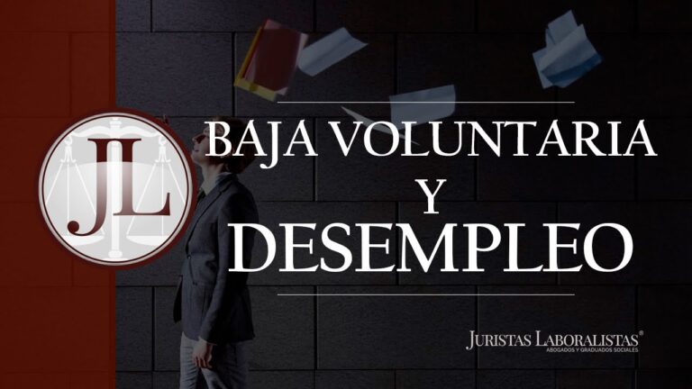 con baja voluntaria tengo derecho a subsidio