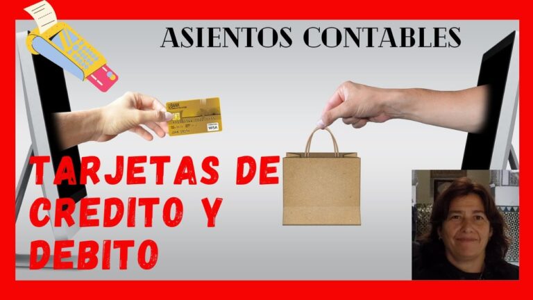 contabilizar tarjetas de credito asiento